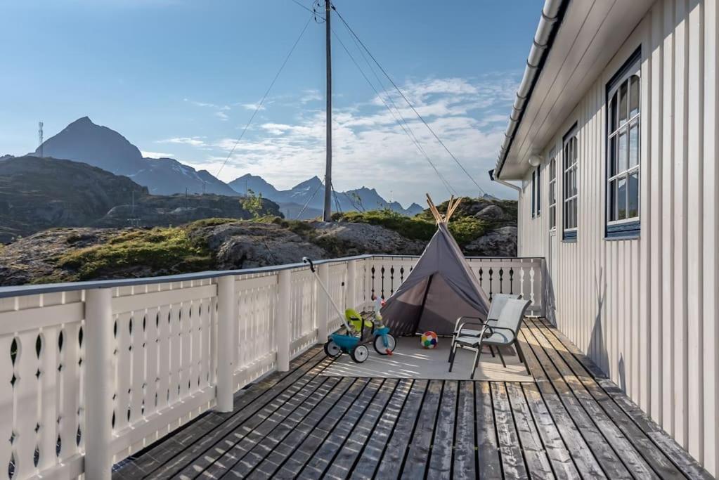 Sundet Lofoten Holiday House Sund (Nordland) Exterior foto
